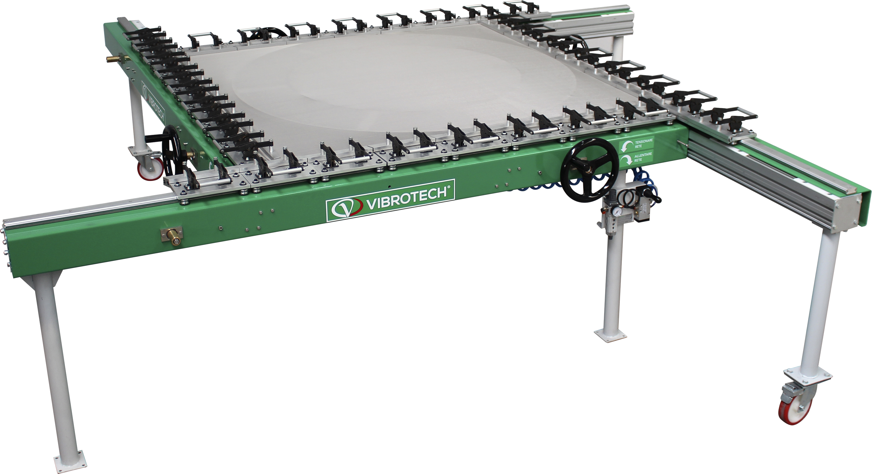 Semi-automatic tensioner for mesh V-VENSION